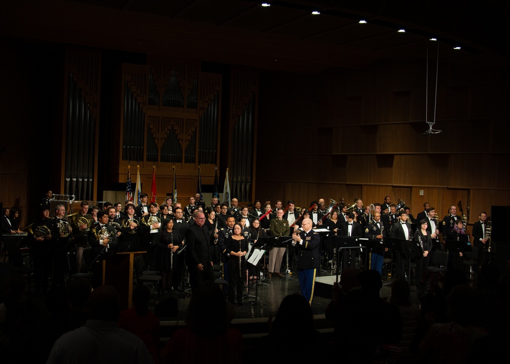 UTSA and 323d U.S. Army band &quot;Fort Sam's Own&quot; Veteran's Day Tribute Joint Concert