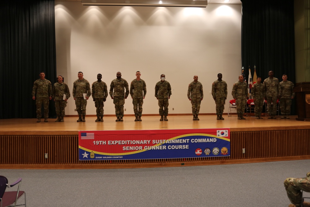 19th Expeditionary Sustainment Command Senior Gunner Course