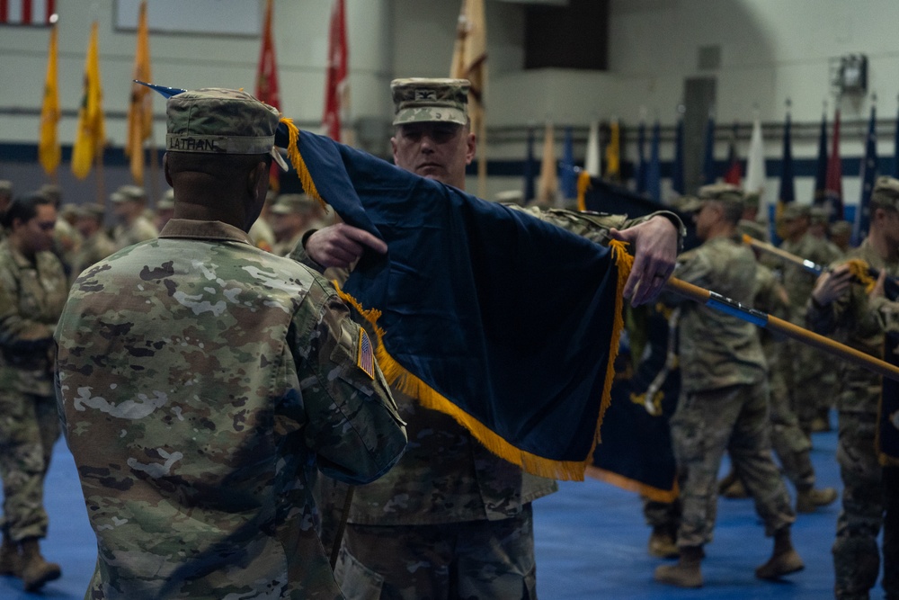 2-2 SBCT uncases its brigade colors signifying start of 12th KRF