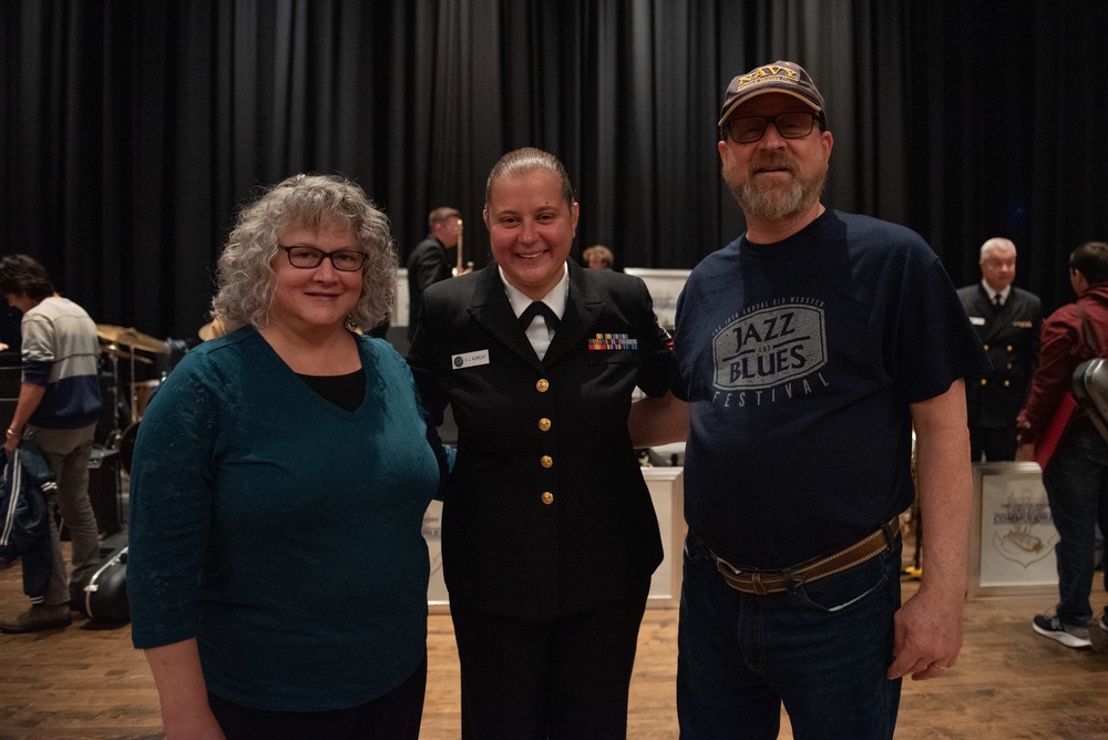 The U.S. Navy Band Commodores perform at Loyola University New Orleans.