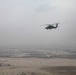 Task Force Mustang UH-60 Blackhawk and AH-64 Apache Flight Crews, land on the U.S.S. Lewis B. Puller