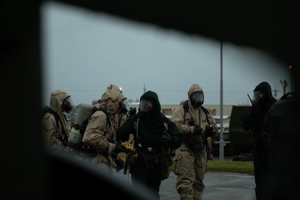 U.S. Marines, Army Soldiers, JGSDF conduct CBRN mass casualty training