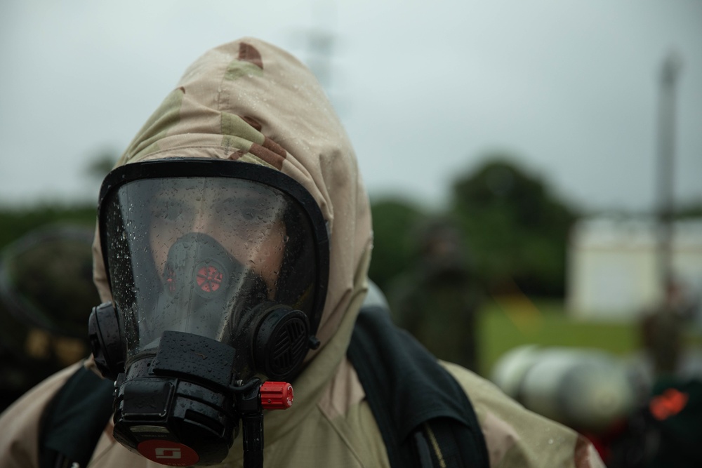 U.S. Marines, Army Soldiers, JGSDF conduct CBRN mass casualty training