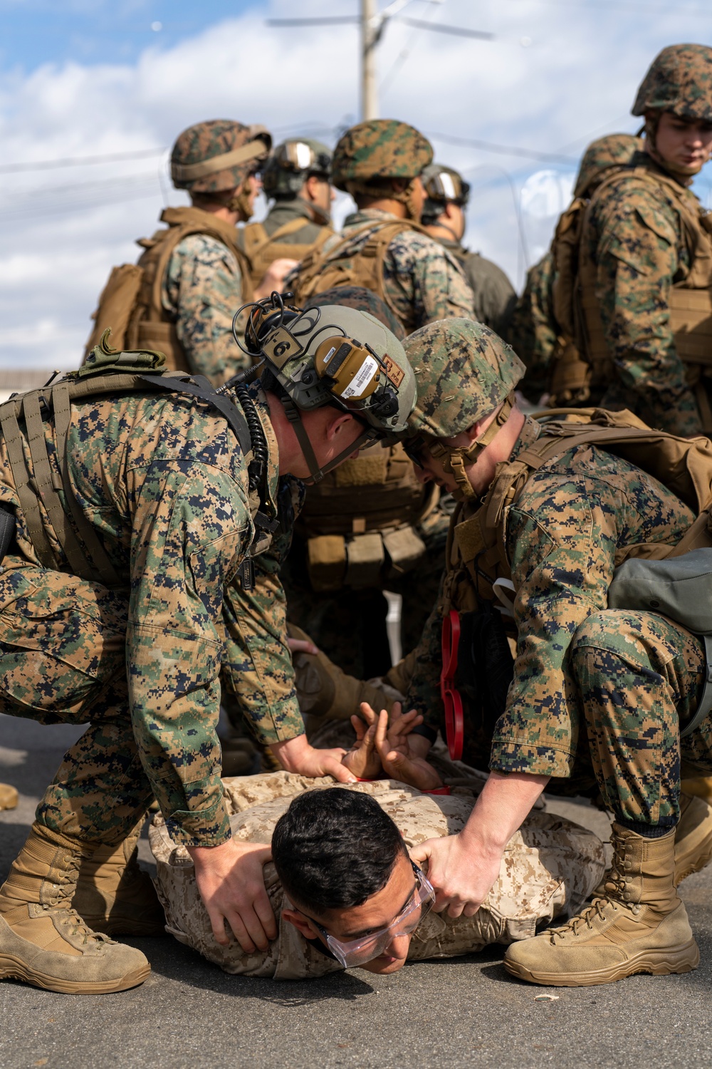 Exercise Active Shield 2022: MCAS Iwakuni Marines respond to simulated threat