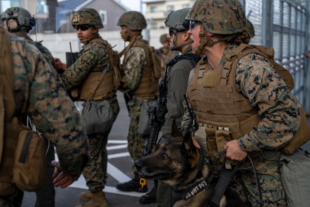 Exercise Active Shield 2022: MCAS Iwakuni Marines respond to simulated threat