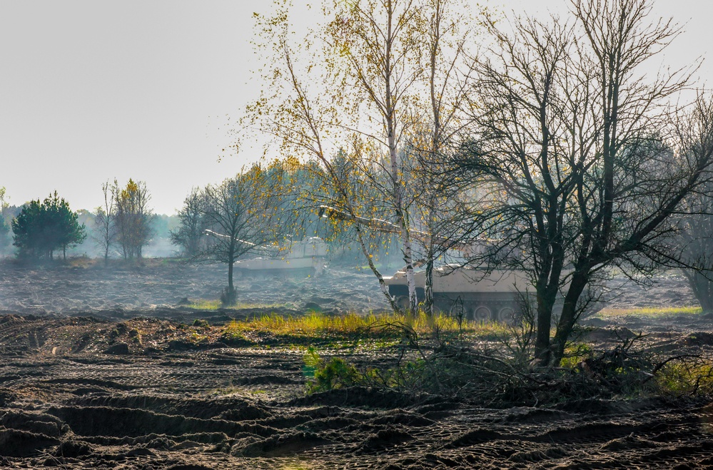 eFP Battle Group Poland's Bull Battery, Charging The Distance.