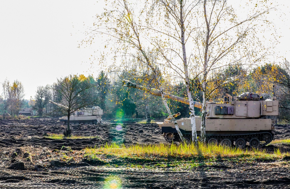 eFP Battle Group Poland's Bull Battery, Charging The Distance.