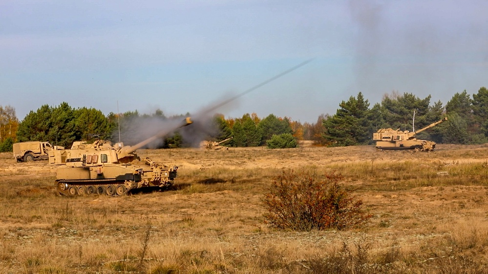 eFP Battle Group Poland's Bull Battery, Charging The Distance