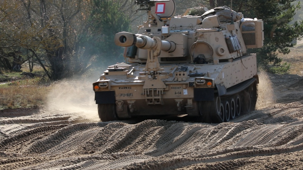 eFP Battle Group Poland's Bull Battery, Charging The Distance