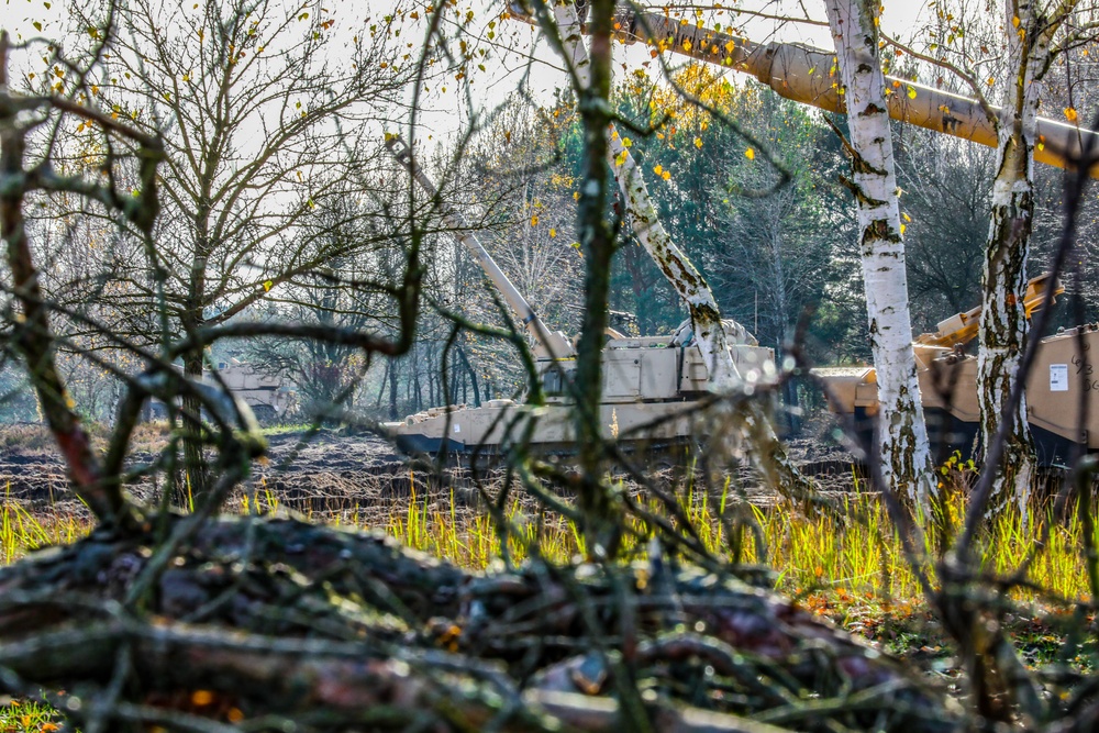 eFP Battle Group Poland's Bull Battery, Charging The Distance.