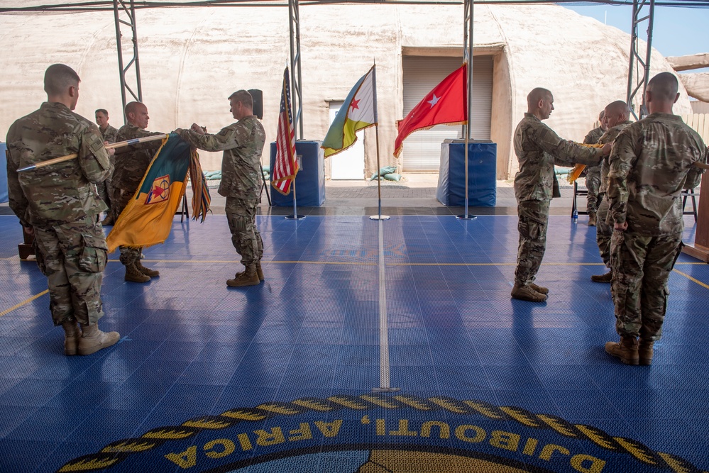 404th MEB transfers responsibility of CJTF-HOA mission to 157th MEB