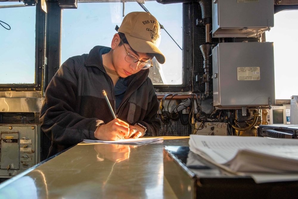 USS Leyte Gulf (CG 55) Daily Operations