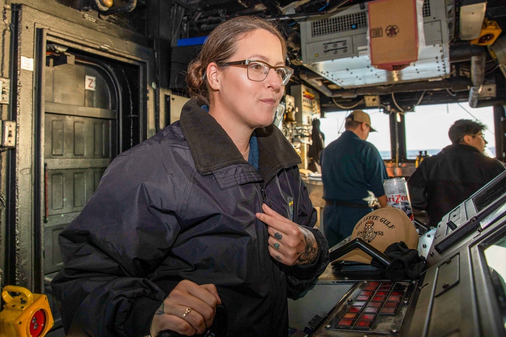 USS Leyte Gulf (CG 55) Daily Operations