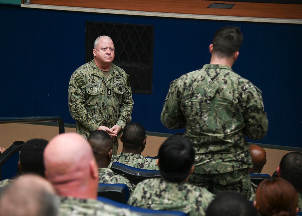 MCPON Honea Visits NAS Sigonella