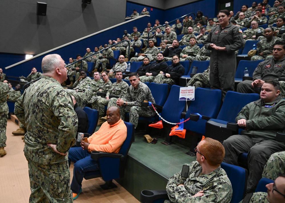 MCPON Honea Visits NAS Sigonella