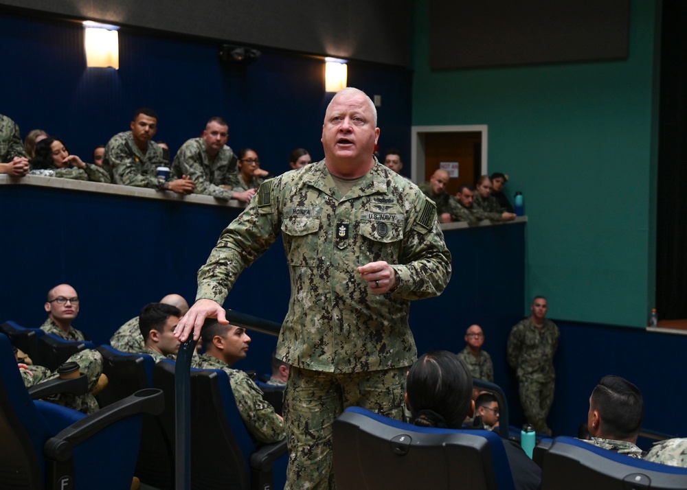 MCPON Honea Visits NAS Sigonella