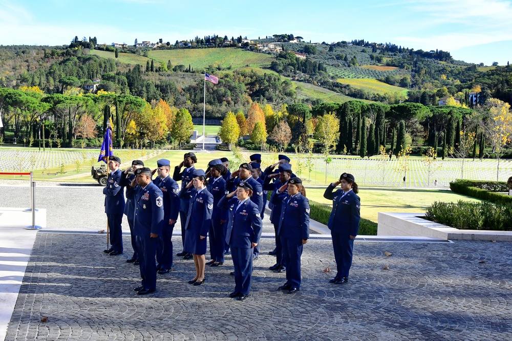 Veterans Day Commemorative Ceremony 2022-Florence American Cemetery and Memorial