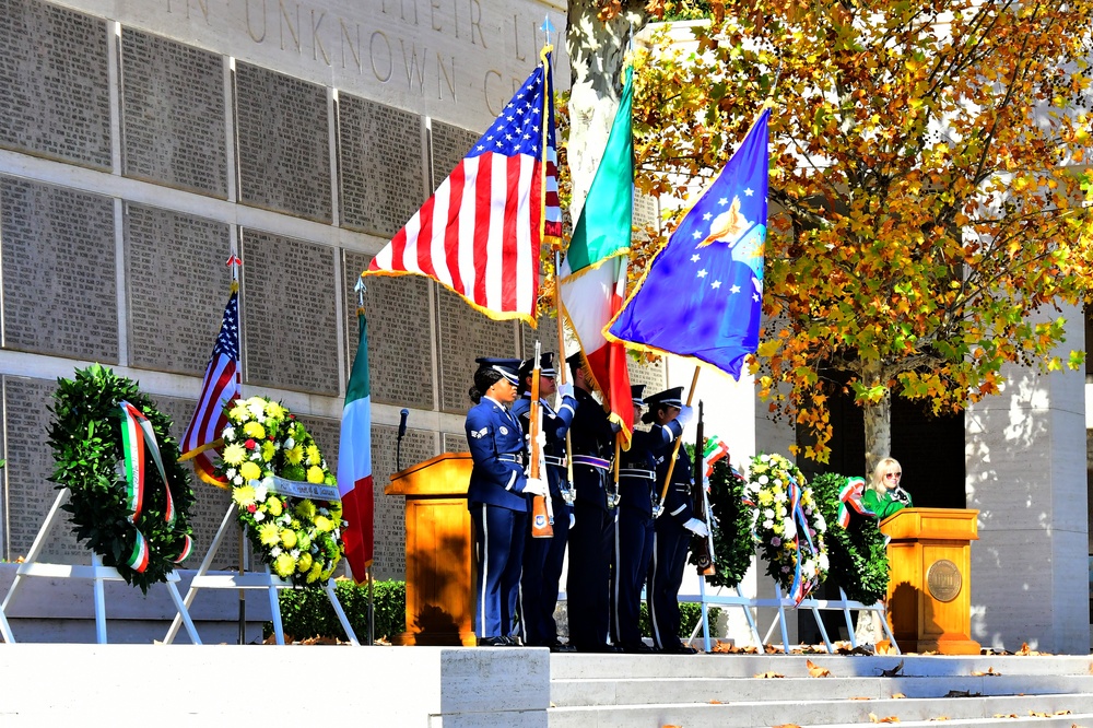 Veterans Day Commemorative Ceremony 2022-Florence American Cemetery and Memorial