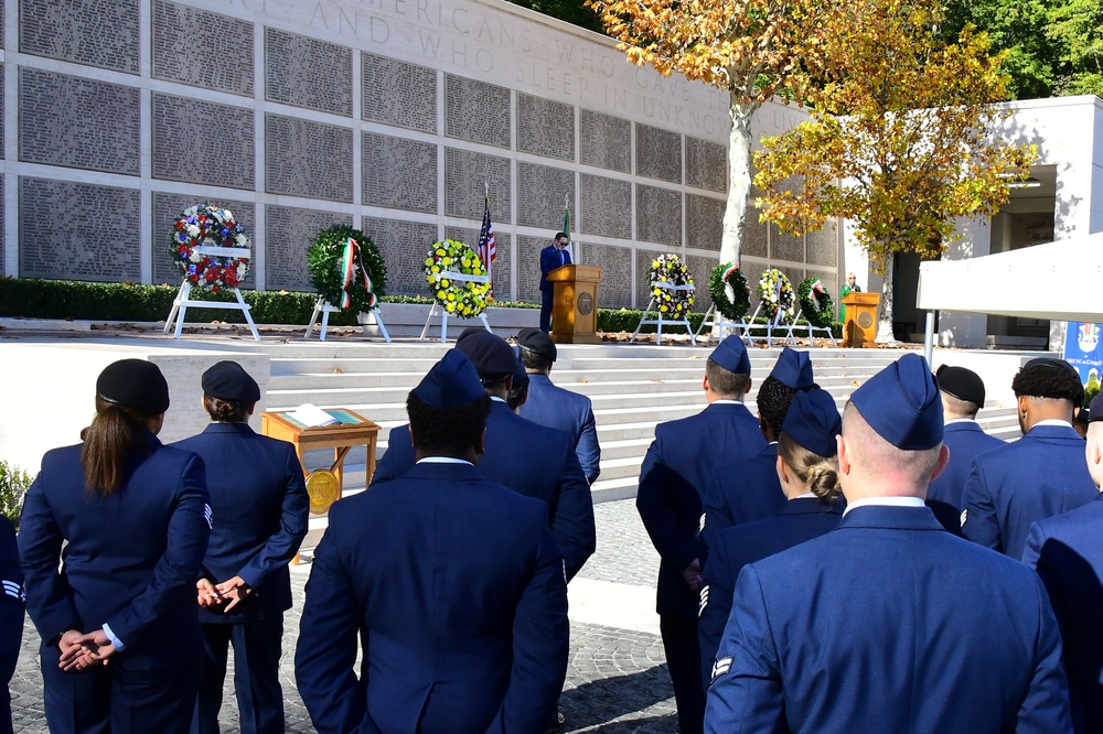 Veterans Day Commemorative Ceremony 2022-Florence American Cemetery and Memorial