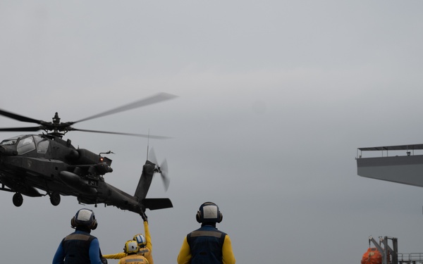 U.S. Army aviation partner with U.S. Navy to extend operational range