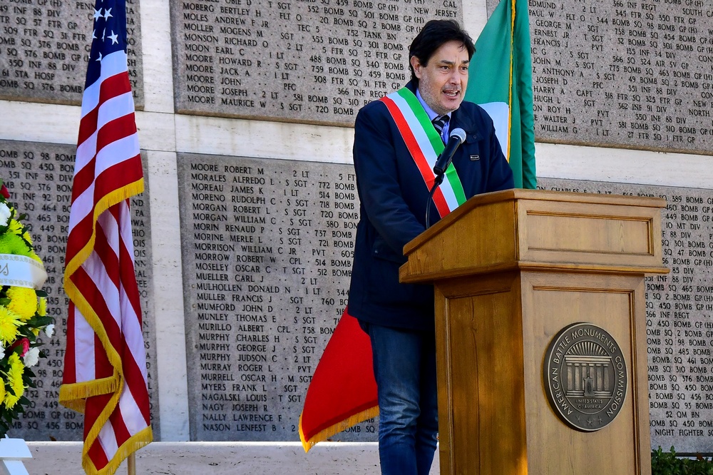 Veterans Day Commemorative Ceremony 2022-Florence American Cemetery and Memorial