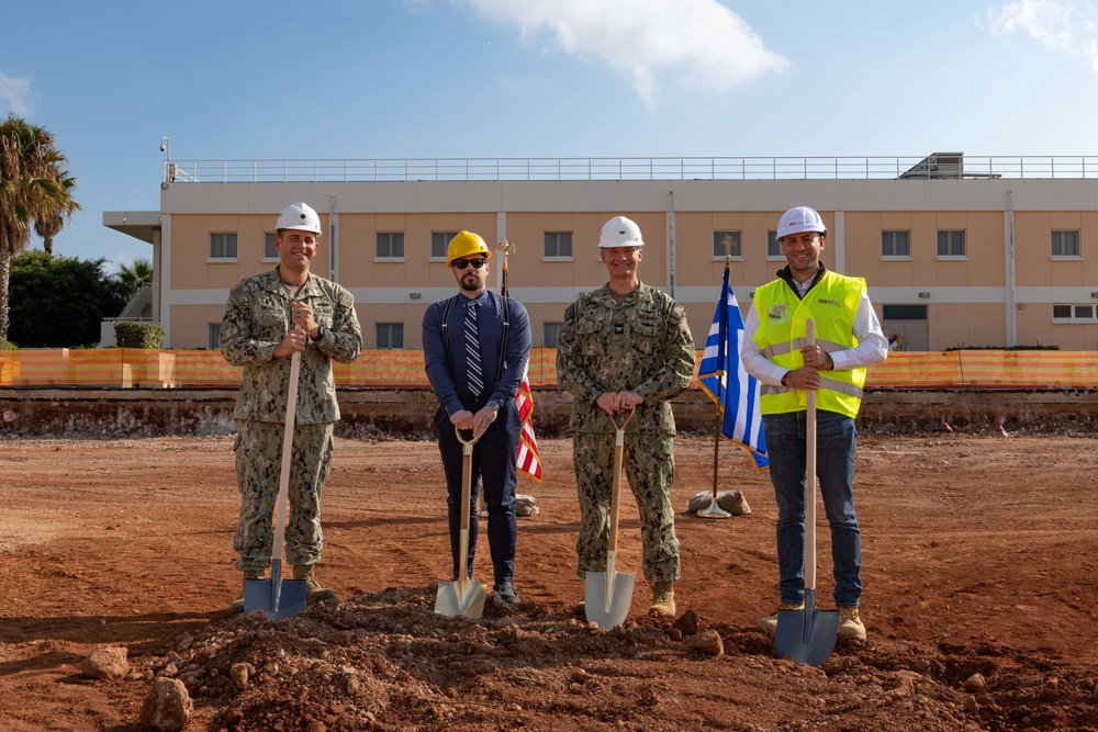 NSA Souda Bay Breaks Ground on New Communications Center