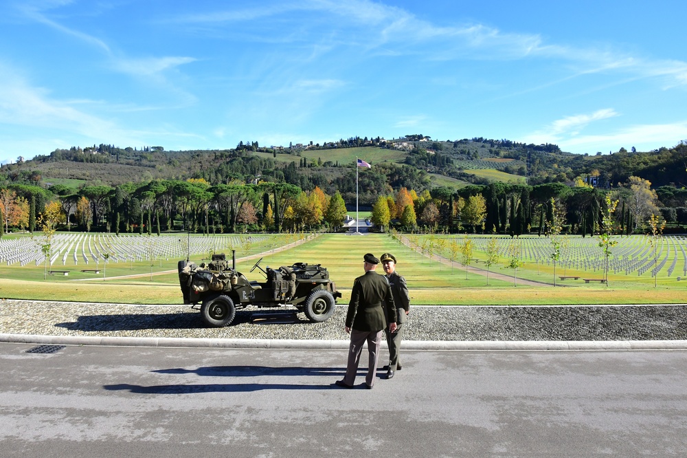 Veterans Day Commemorative Ceremony 2022-Florence American Cemetery and Memorial