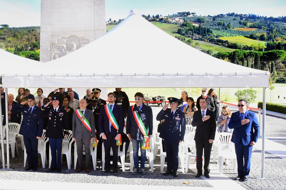 Veterans Day Commemorative Ceremony 2022-Florence American Cemetery and Memorial