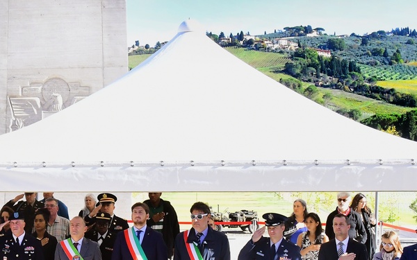 Veterans Day Commemorative Ceremony 2022-Florence American Cemetery and Memorial