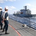 USS Benfold Conducts Replenishment-At-Sea