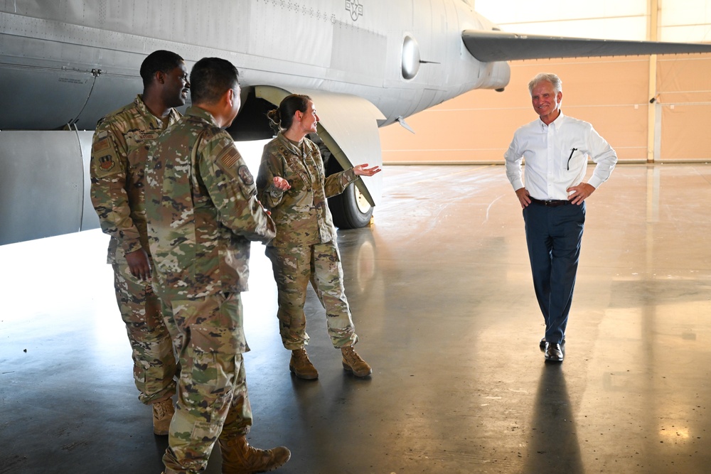 Congressman Mike Johnson's staff visits Barksdale Air Force Base