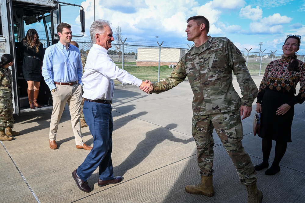 Congressman Mike Johnson's staff visits Barksdale Air Force Base