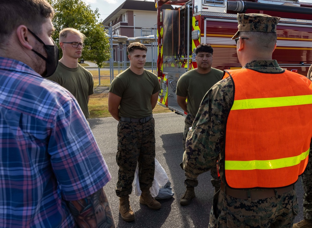 Exercise Active Shield 2022: MCAS Iwakuni Marines respond to simulated suspicious package