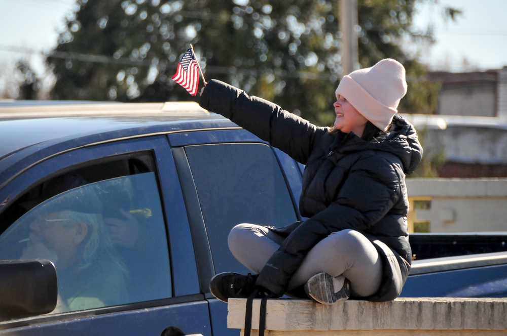 Leavenworth Veterans Day parade 2022