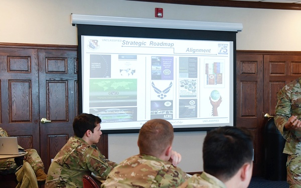 Command chief hosts professional development session