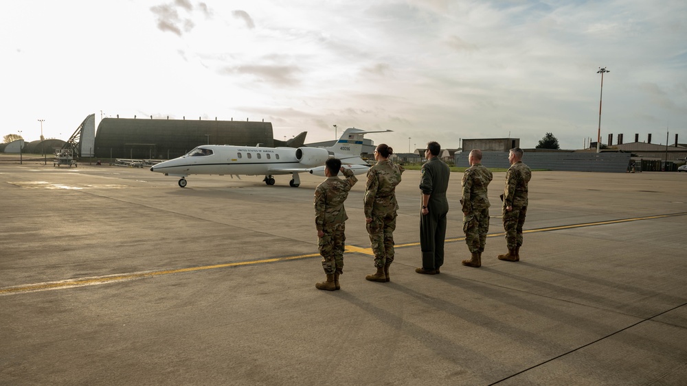 Third Air Force leaders visit RAF Lakenheath