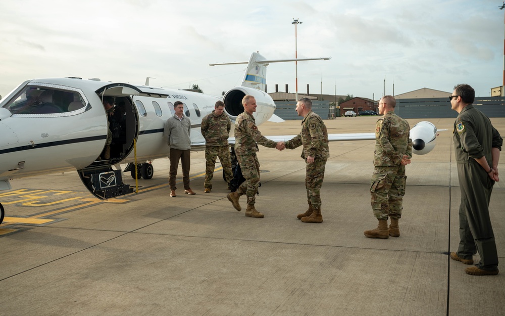 Third Air Force leaders visit RAF Lakenheath