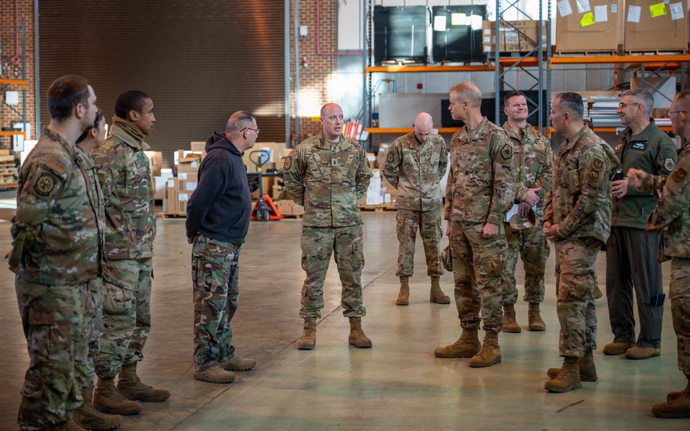 Third Air Force leaders visit RAF Lakenheath