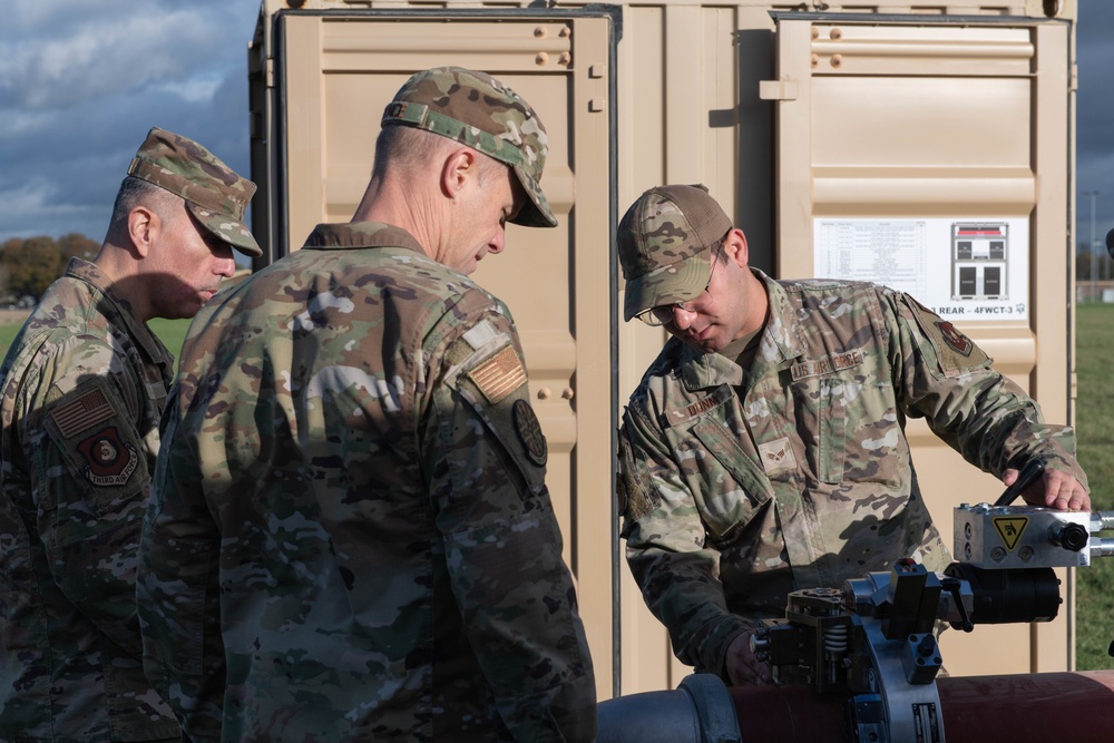 Third Air Force leaders visit RAF Lakenheath