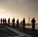 Thomas Hudner arrives in Portsmouth