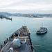 USS Normandy Arrives in Cherbourg, Normandy