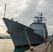 USS Normandy Arrives in Cherbourg, Normandy