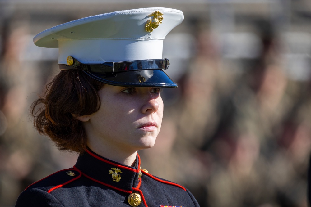 Marine Corps Base Quantico Cake Cutting Ceremony