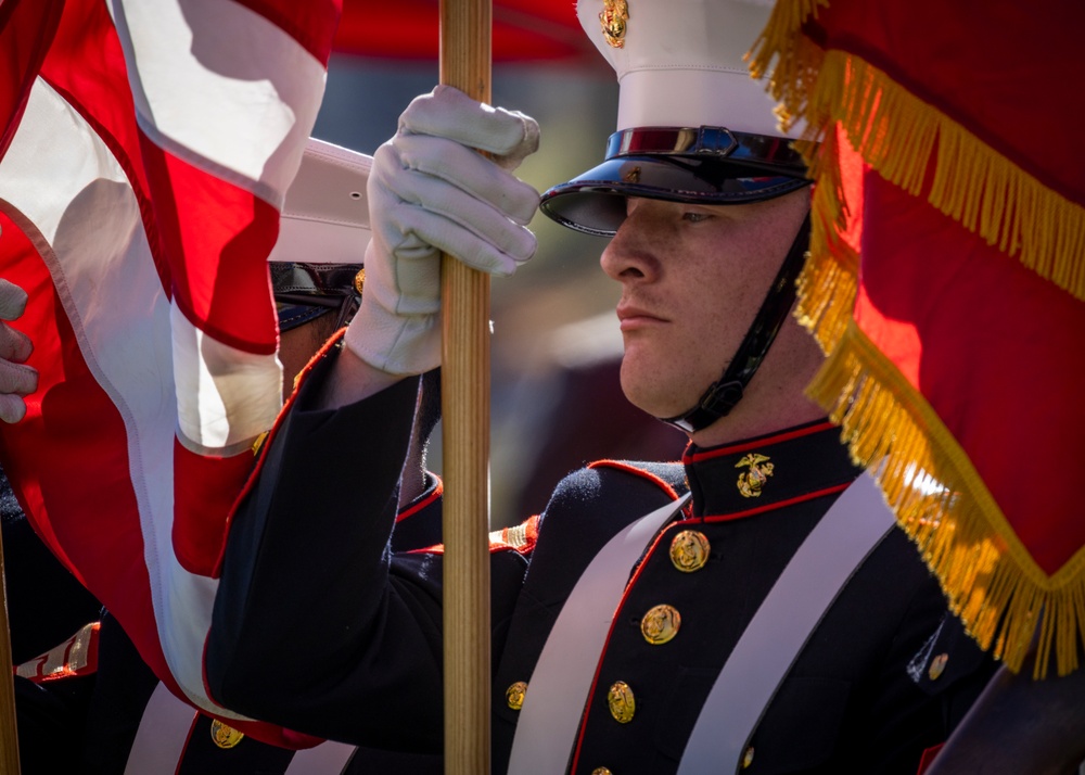 Marine Corps Base Quantico Cake Cutting Ceremony