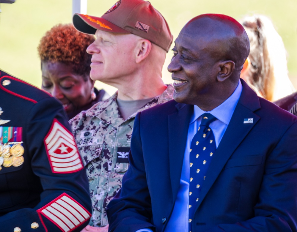 Marine Corps Base Quantico Cake Cutting Ceremony