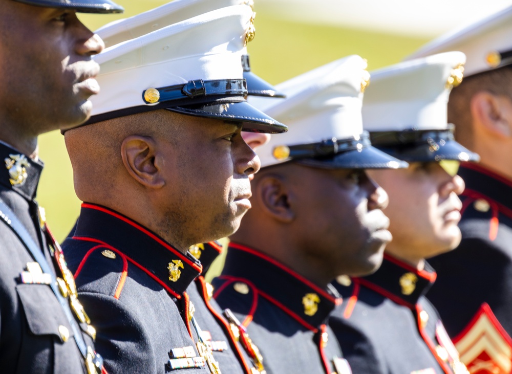 Marine Corps Base Quantico Cake Cutting Ceremony