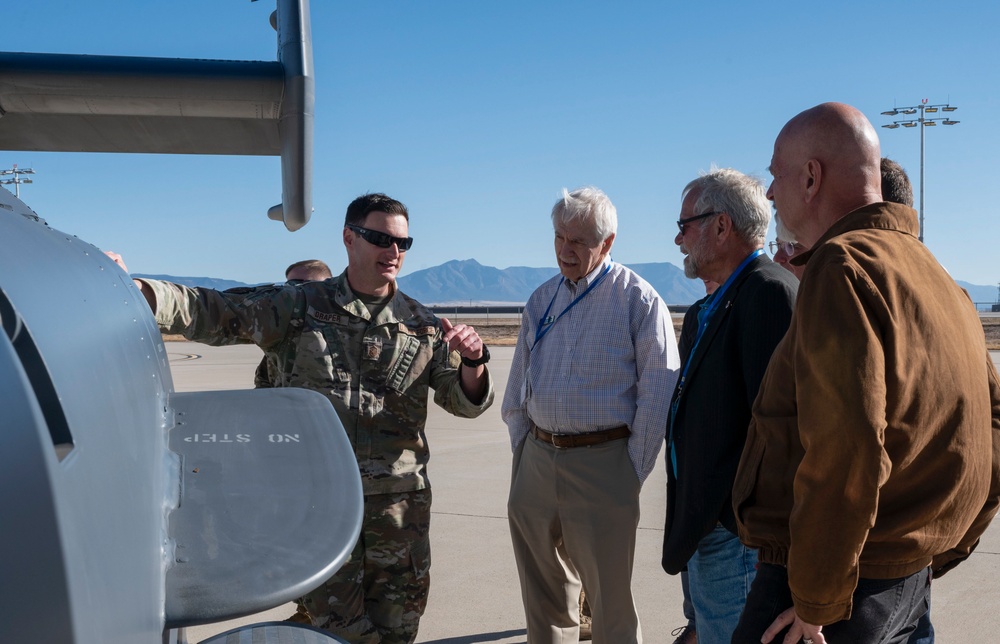 Gen. Richardson and AFMC civic leaders visit Kirtland