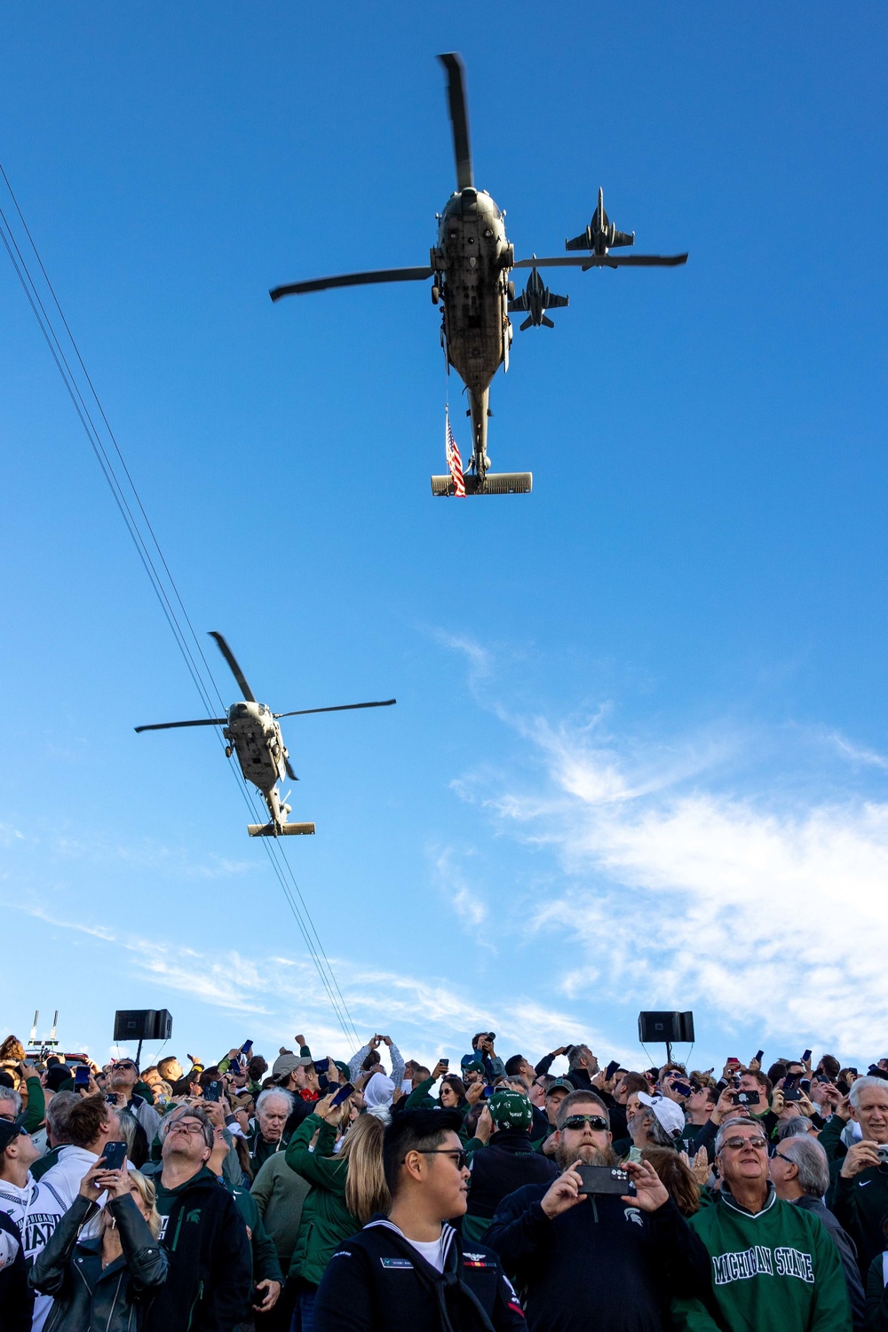 USS Abraham Lincoln hosts the 2022 ESPN Armed Forces Classic - Carrier Edition