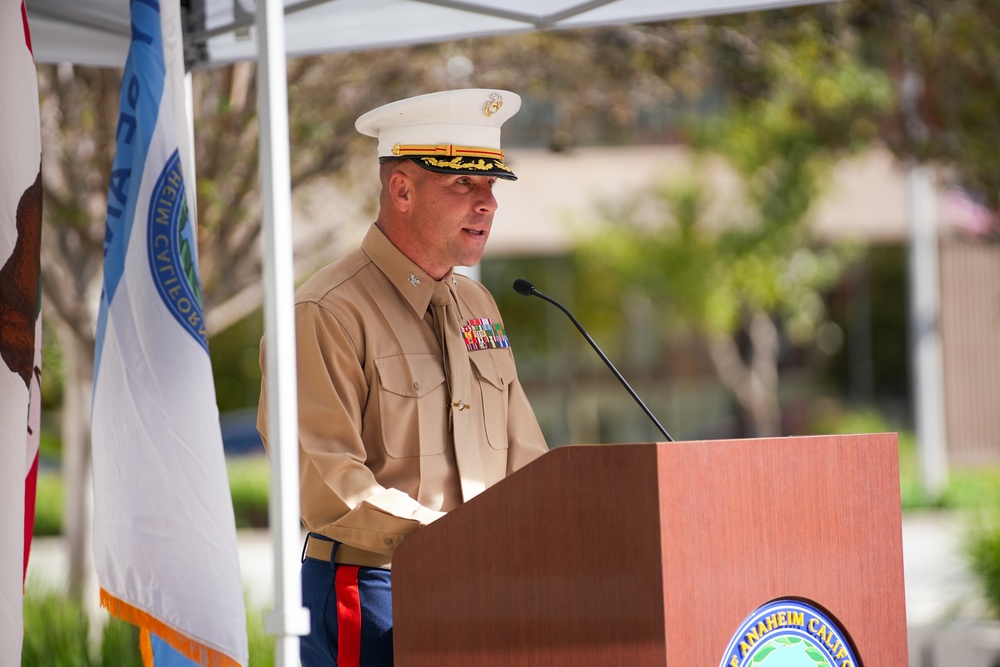 Anaheim Veterans Day Ceremony