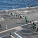 USS Ronald Reagan (CVN 76) greets Distinguished Visitors